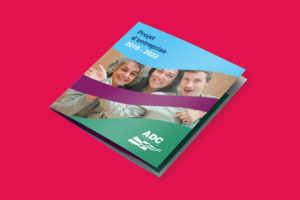 Création d'un dépliant 8 volets recto verso - Couverture