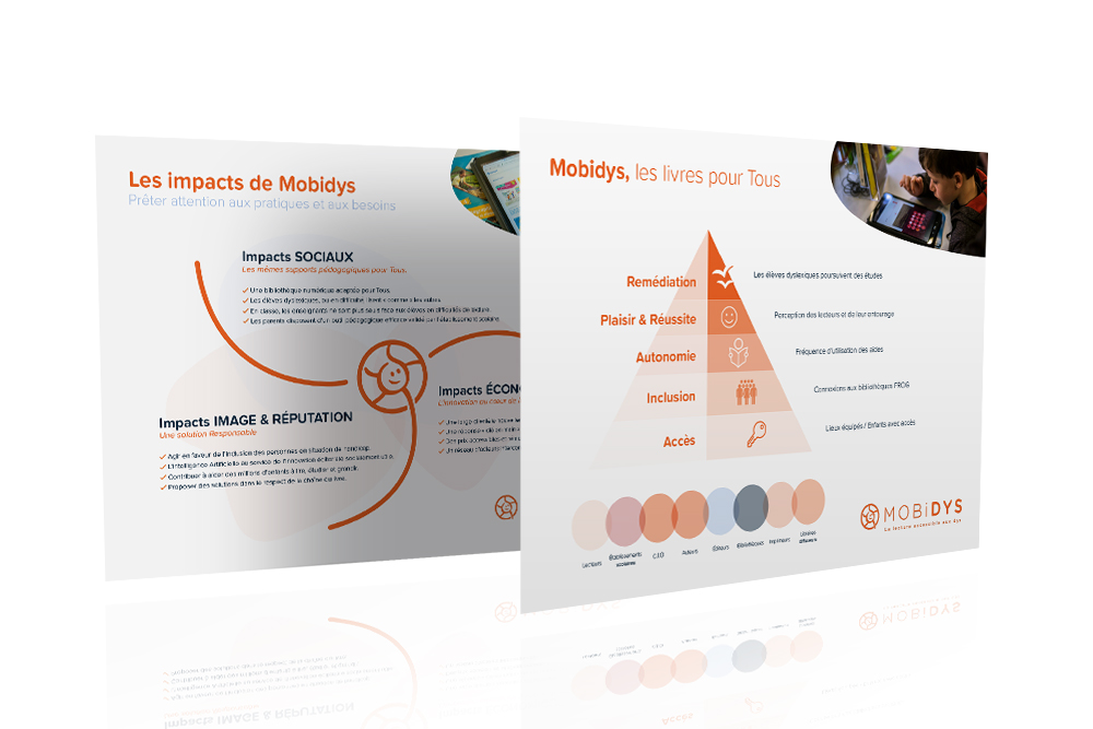 Graphiste freelance à Nantes : création de slides pour une présentation Powerpoint (infographies vectorielles)