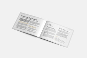 Création d'une brochure de 32 pages