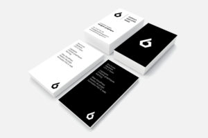 Création de cartes de visite professionnelles