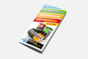 Création d'un dépliant 3 volets pour un électricien