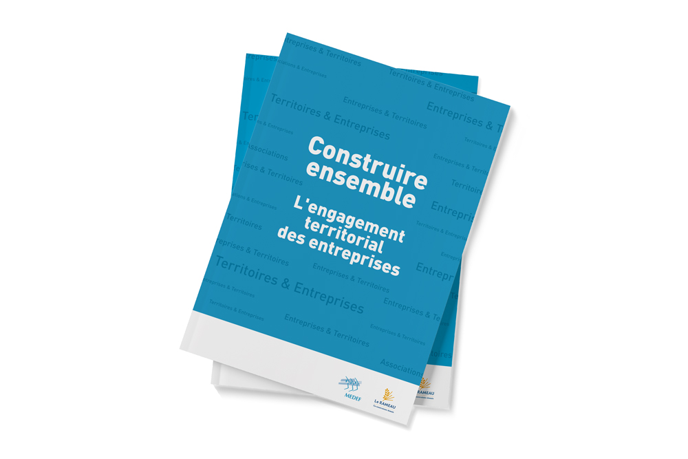 Création d'une brochure de 80 pages pour le MEDEF