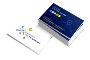 Cartes de visite réalisée par un graphiste freelance à Nantes