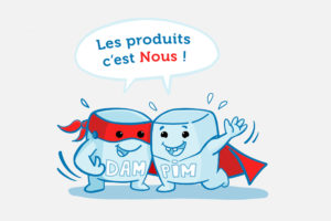 Création de mascottes pour une entyreprise basée à Paris. Graphiste freelance Nantes / Illustration
