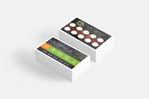 Graphiste freelance à Nantes - Création de cartes de fidélité pour un food truck