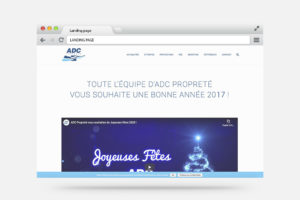 Création d'emailing à Nantes - Voeux de fin d'année