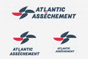 Création de logo à Nantes - Atlantic Assèchement
