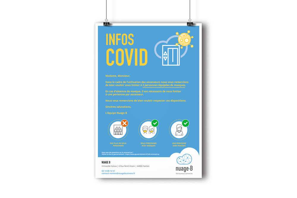 Affiche Covid 19