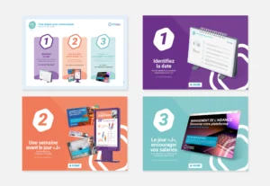Création d'un kit communication pour une plateforme dédiée au management de l'aidance